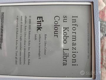 kobo libra colour con cover lilla 32 gb
