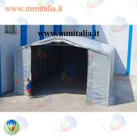 Capannoni Coperture 8 x12 x 4/5 mt. pvc 550 gr. mq