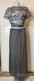 Maxi gonna in seta Brunello Cucinelli