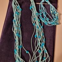Parure collana + bracciale 