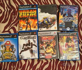 ps 2 console e giochi