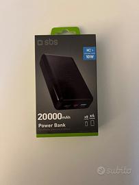 SBS Power Bank 20000mAh - Nuovo