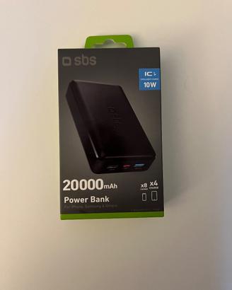 SBS Power Bank 20000mAh - Nuovo