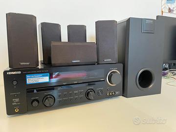 Sintoamplificatore AV Kenwood 5.1 Home Theater