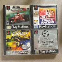 4 Videogiochi Playstation 1