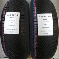 2 GOMME 195 60 15 SAVA BR1002