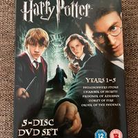 Dvd film Harry Potter 5 Cd YEARS 1-5 dvd set