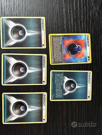 Set carte energia oscurità pokemon