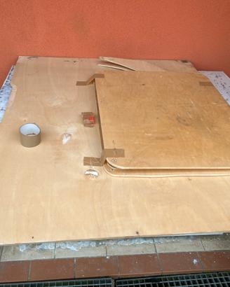 Renault Trafic Pannelli laterali legno