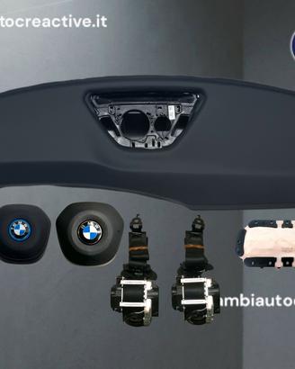 Bmw X1 U11 Kit Airbag con Cuciture Completo crusco