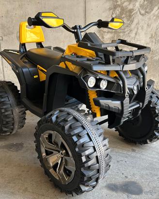 HOMCOM Quad Elettrico 12V per Bambini 3-5 Anni