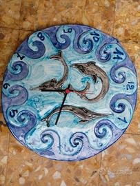 Originale orologio da muro fatto a mano