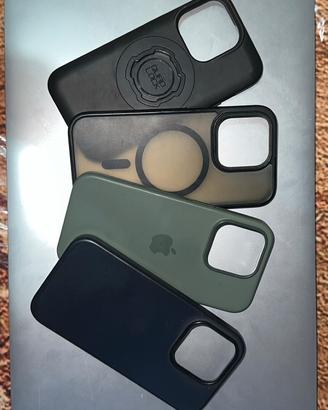 Cover Originali iPhone 14 Pro + Quad Lock Moto