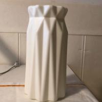 Vaso in plastica bianco