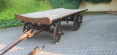 Carro agricolo da esposizione