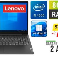 LENOVO INTEL N4500 8GB SSD 256GB WIN11 GAR. 2 ANNI