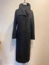 Paola Prata Cappotto Vintage Nero tg.42