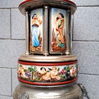 Portasigarette con carillon Love story, anni 60/70