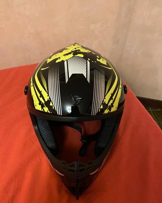 Casco integrale motocross