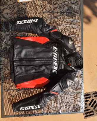 giacca moto 48 dainese uomo in pelle 