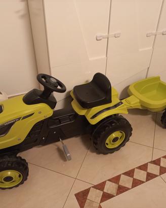 trattore con rimorchio