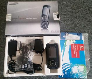 Samsung SGH-J750 UMTS slide nero