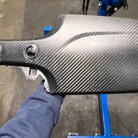 Cruscotto in carbonio Abarth 500