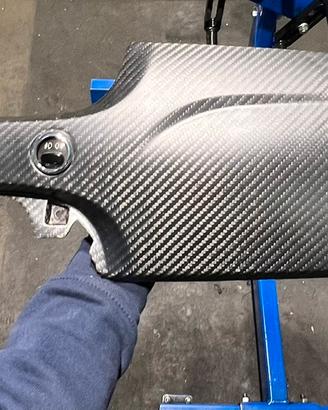 Cruscotto in carbonio Abarth 500