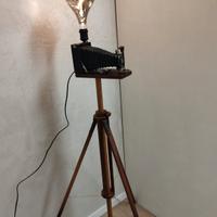 lampada da terra macchina fotografica 