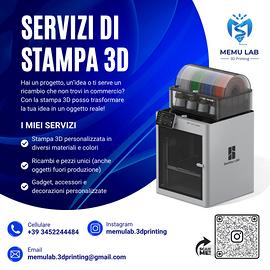 Servizi di stampa 3d a bergamo