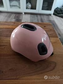 casco rosa bambina