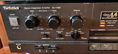 technics amplificatore su v550