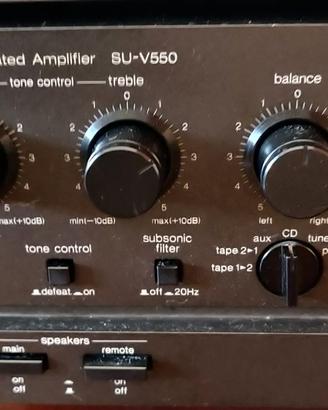 technics amplificatore su v550