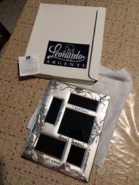 Cornice in argento Leonardo argenti