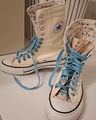 Converse All Star alte a pois 38