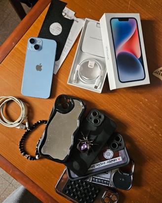 iPhone 14 256GB + Cover + Accessori