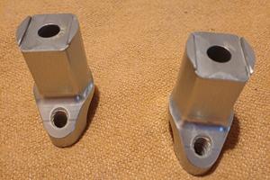 Riser manubrio per ktm excf