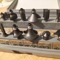 Set di 12 frese per legno