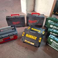 Valigie porta attrezzi Milwaukee, Metabo, De walt