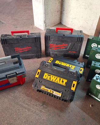 Valigie porta attrezzi Milwaukee, Metabo, De walt