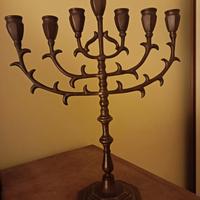 Menorah bronzo fine 800