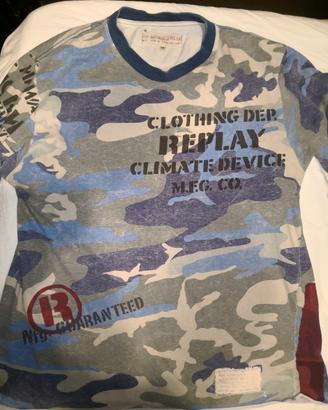 T-shirts REPLAY originale vintage taglia M