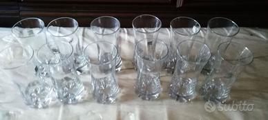 Set bicchieri vari