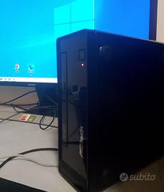 Micropc Asrock 18xx18x7cm Intel ION/wifi/win10