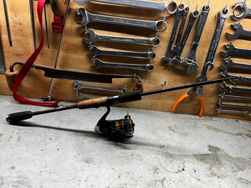 Canna da pesca + Mulinello shimano