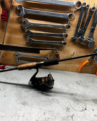 Canna da pesca + Mulinello shimano