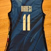 Maglia Italia volley femminile autografata Danesi