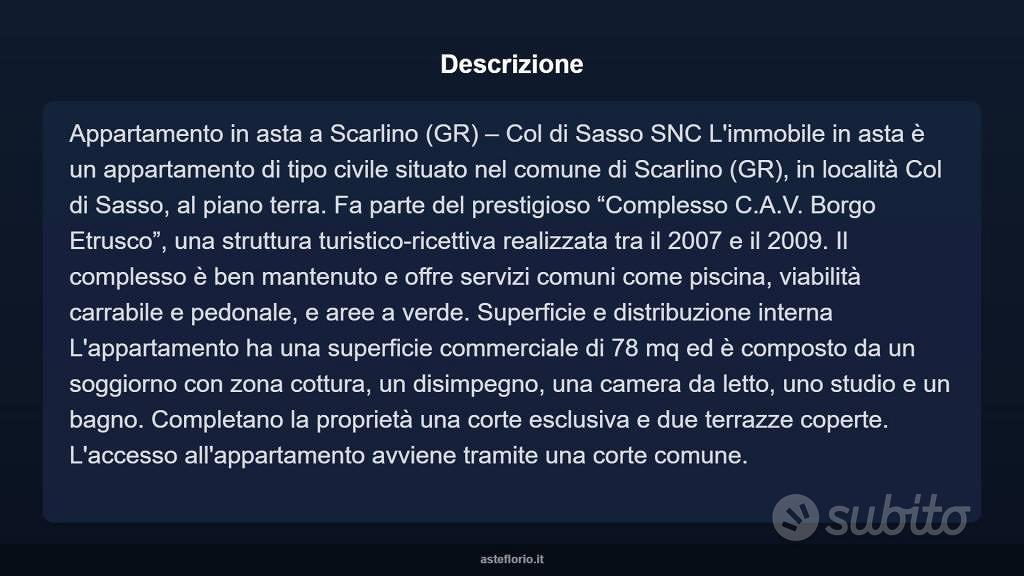 Appartamento – Scarlino, Col di Sasso, San Luigi - Vista 3