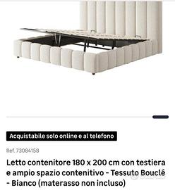 Letto 180x200