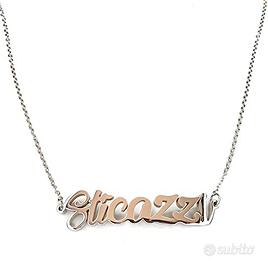 COLLANA STICAZZI IN ACCIAIO INOX